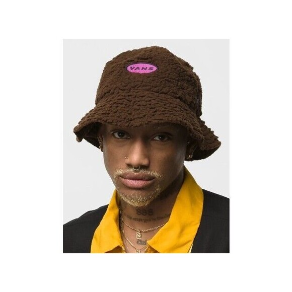 Vans Curren X Knost, Retro Revisable Sherpa To Flight Satin Bucket Hat NWT - Picture 8 of 8